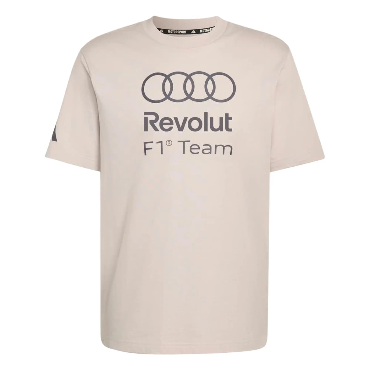 adidas × Audi TEAM REVOLUT F1 DNA GRAPHIC Crewneck Short-Sleeve Racing T-Shirt Men's