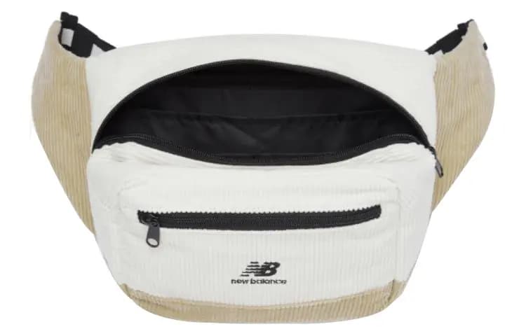New Balance Fabric Sling Bag Fanny Pack Regular Unisex White 2
