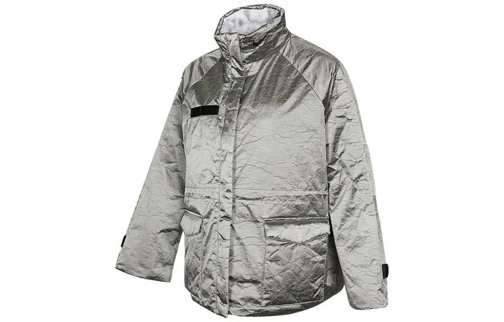 Nike Puffer Jacket Women's Silver