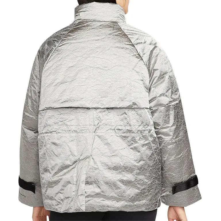 Nike Puffer Jacket Women's Silver 3