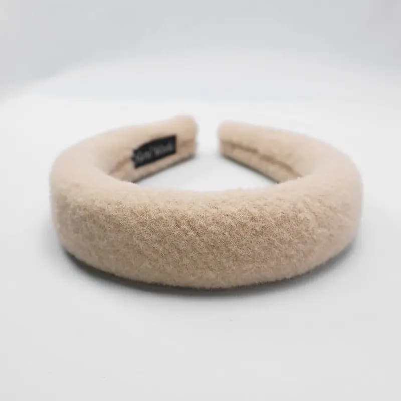 VERENA REINE Fluffy Baş bandı Qadın Xaki 2