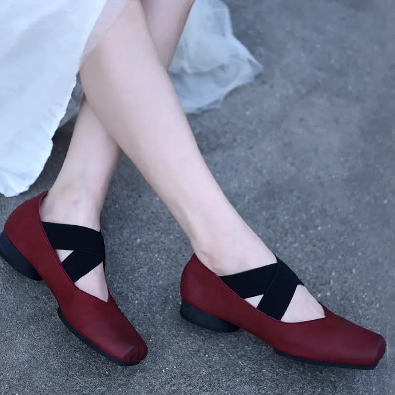 ARTMU Mary Jane Shoes Women's Low-Top 8