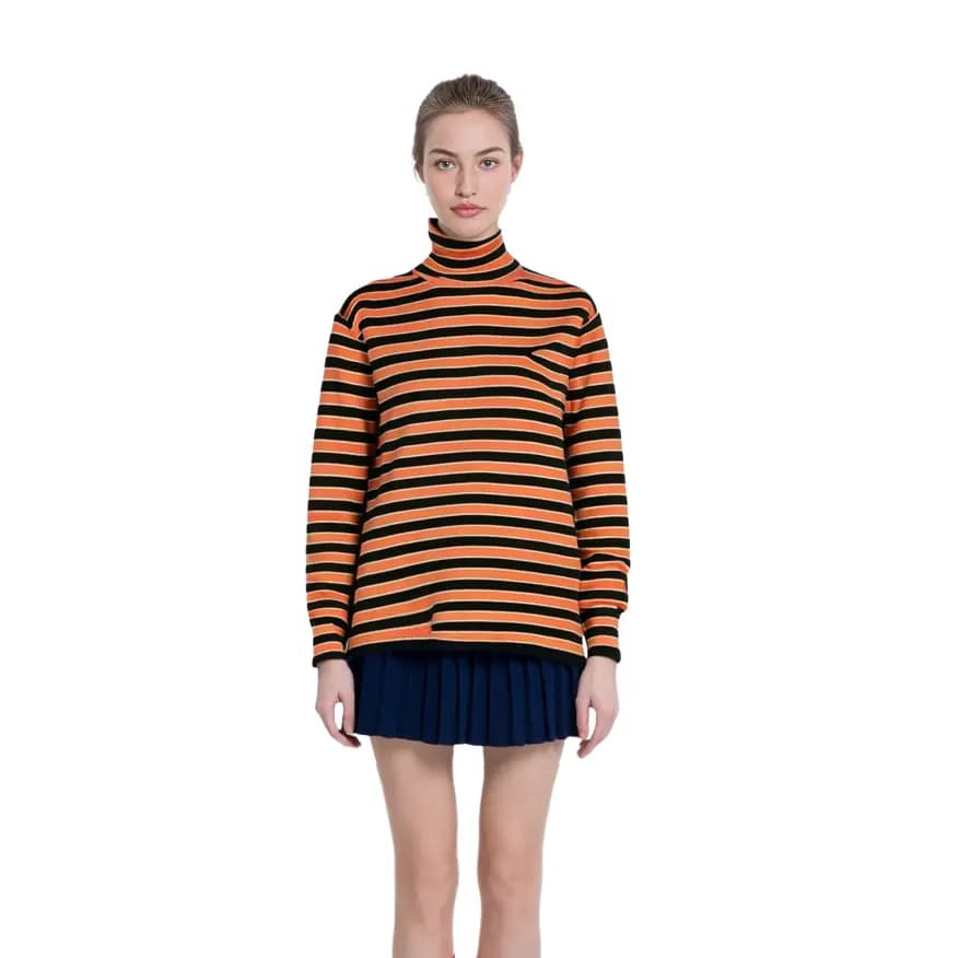 Marni X UNIQLO Cashmere Sweaters Women's Bright Orange 6