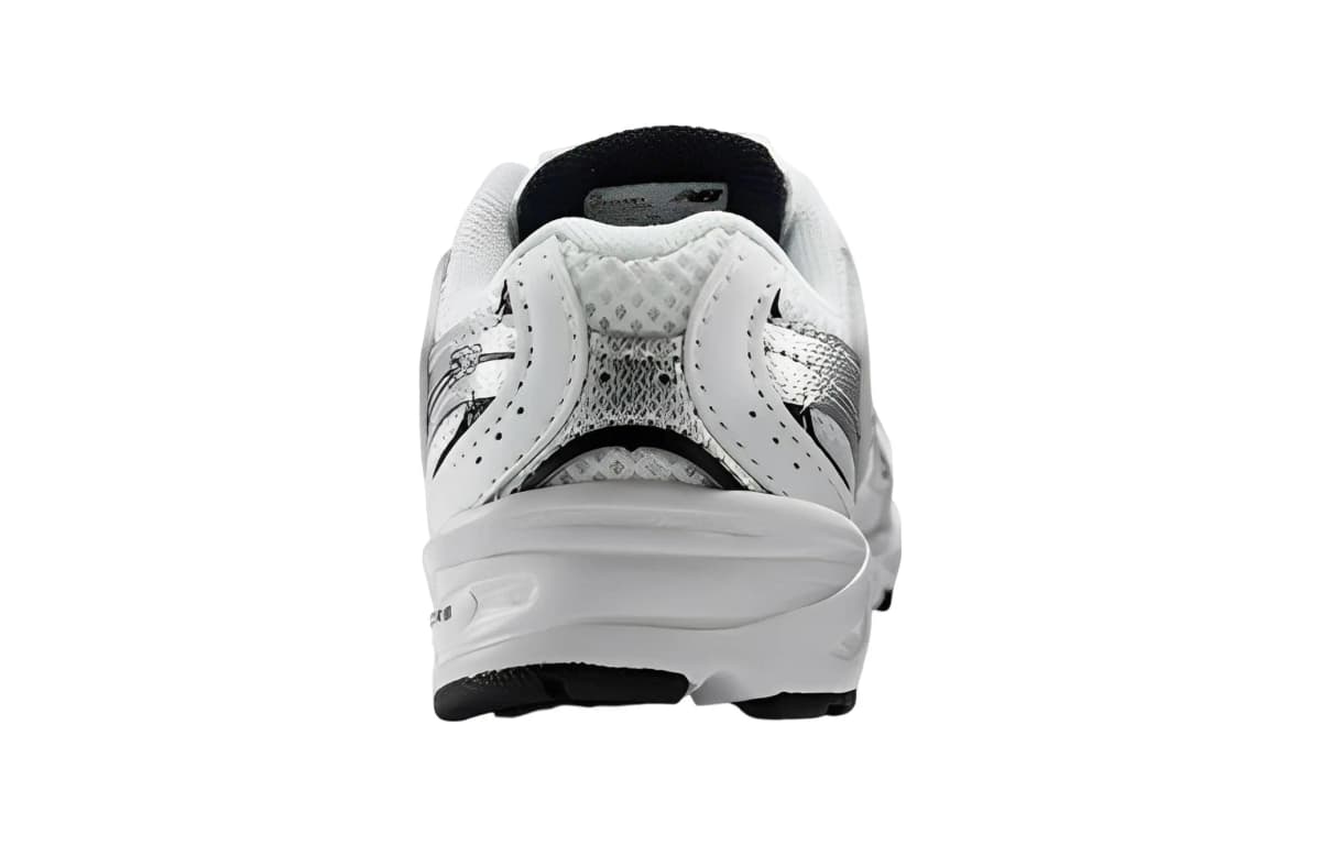 New Balance NB 530 Uşaq Qaçış Ayaqqabısı Gümüşü/Ağ 4