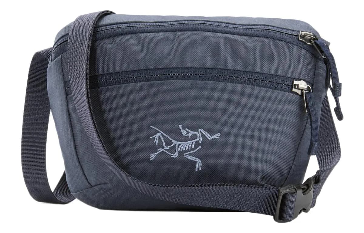 Arcteryx 1.5L Crossbody Bag Outdoor Bag Recycled Polyester Blue Black/Ultramarine Blue Unisex 2