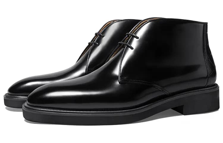 THOM WILLS Ankle Boots Men Black 2