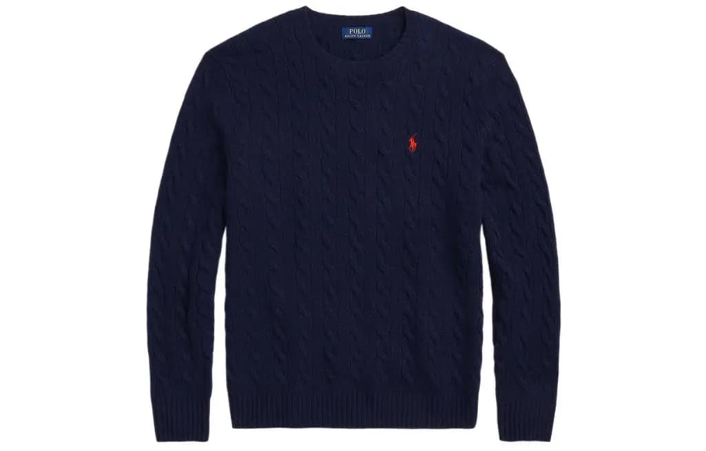 Polo Ralph Lauren FW22 Kişi Yun Pencək Göy