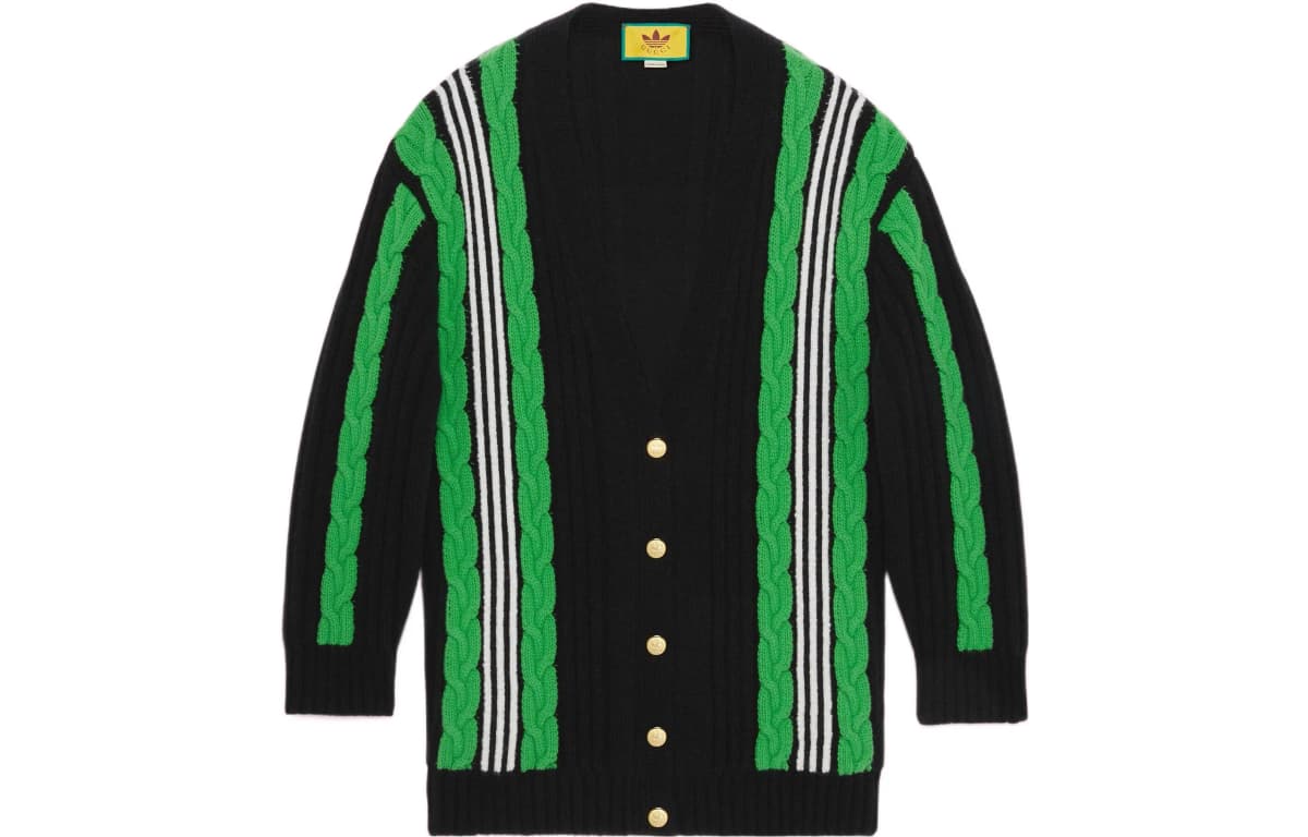 GUCCI x Adidas SS23 Qadın Sviter Qara