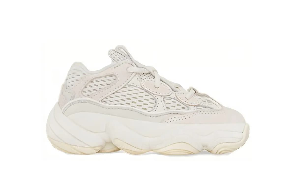 adidas originals Yeezy 500 Bone White Infant 2