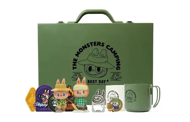 POP MART Labubu Outdoor Travel Camping Gift Box Set IP Merch