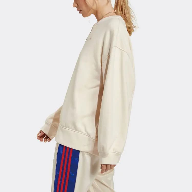adidas Originals Trefoil Qadın Sweatshirt Off-White 4