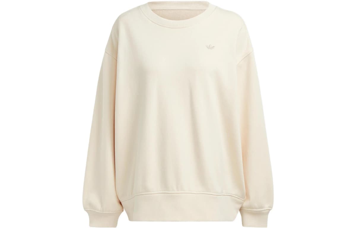 adidas Originals Trefoil Qadın Sweatshirt Off-White
