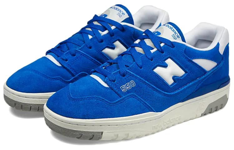 New Balance 550 Suede Pack Team Royal 3