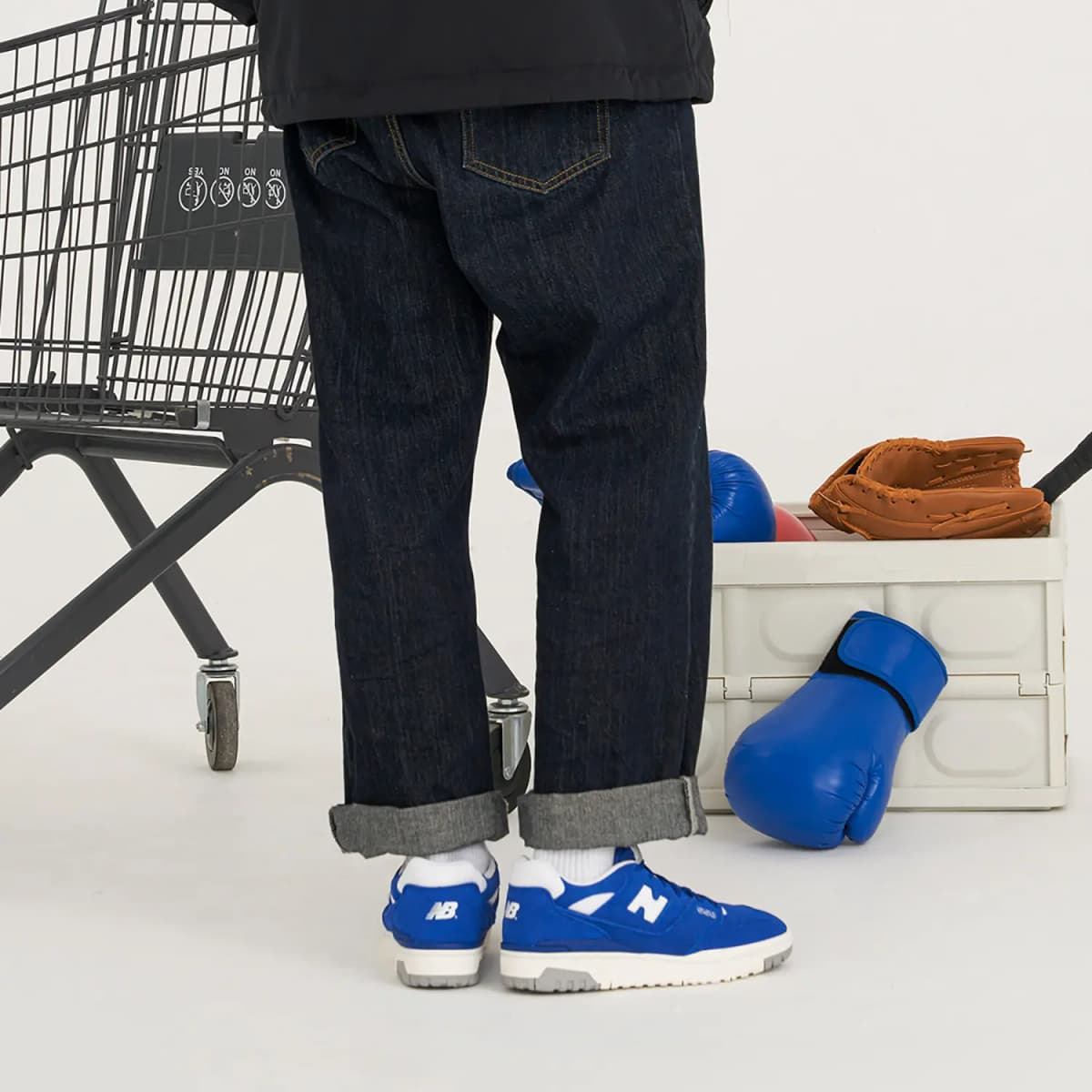 New Balance 550 Suede Pack Team Royal 8
