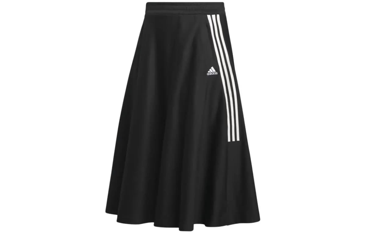 adidas Logo Track Ətək Qadın Qara