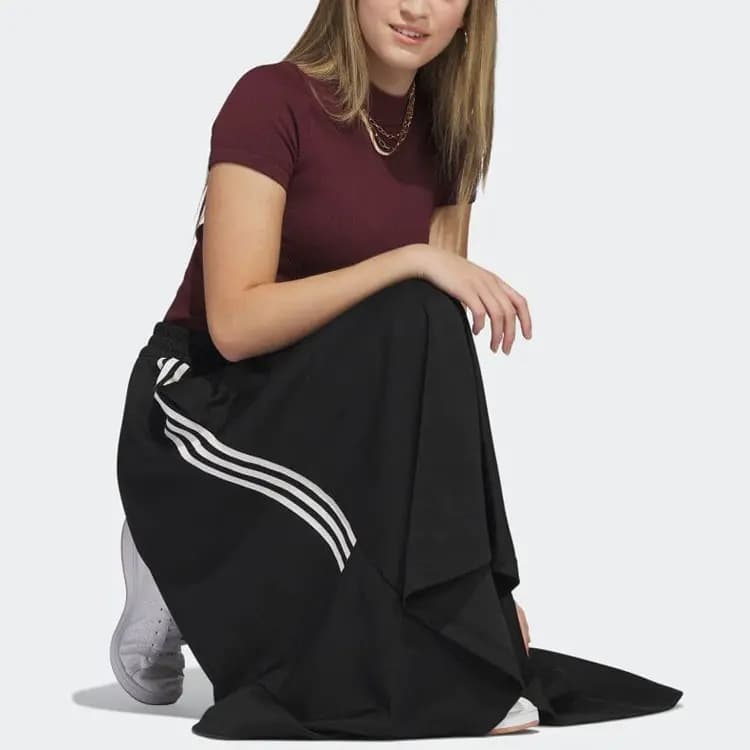adidas Logo Track Ətək Qadın Qara 4