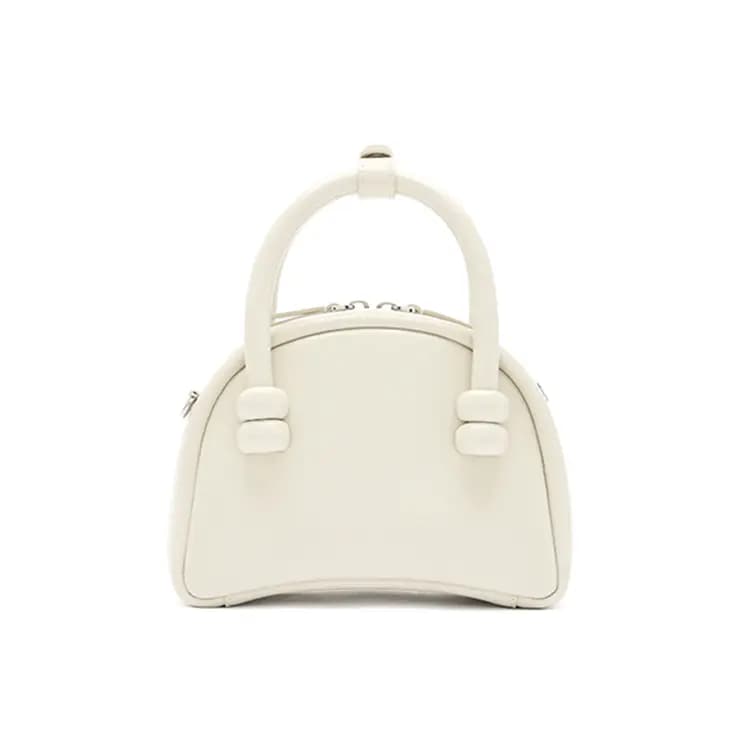MUVA Cow Leather Boston Bag, Handbag, Crossbody Bag Trumpets Women's Multicolor 17