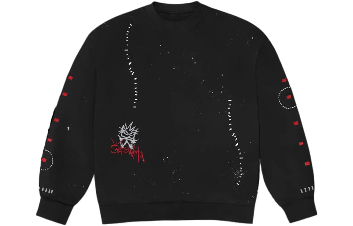 Travis Scott Stitched Crewneck