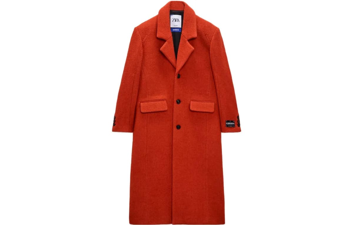 Zara X ADER ERROR Parka Unisex Narıncı