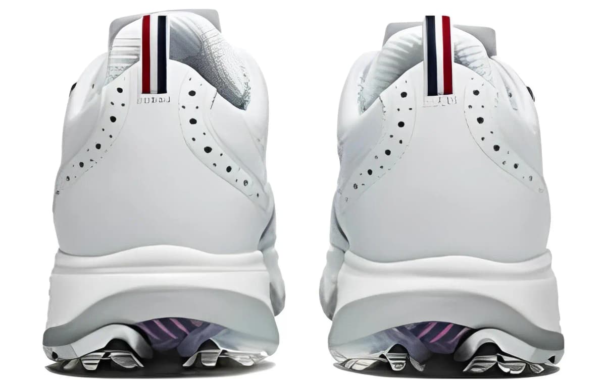 FILA Gf Oxford Spike Anti-Slip Wear-Resistant Low-Top Golf Shoes Women's White 4