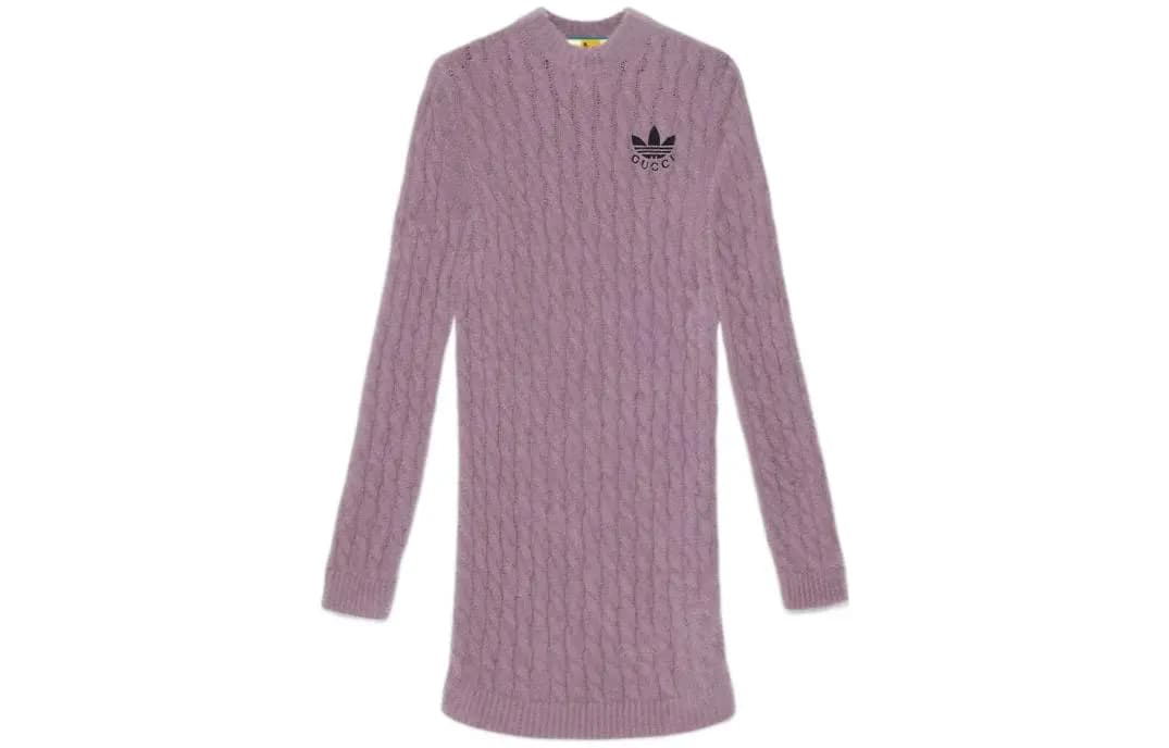 GUCCI x Adidas FW22 Qadın Donu Bənövşəyi