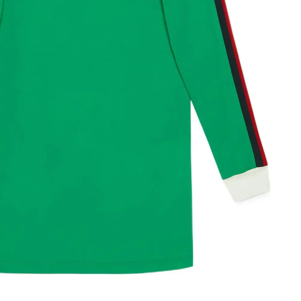 Adidas X GUCCI Long-Sleeved Dresses Women's Green 6