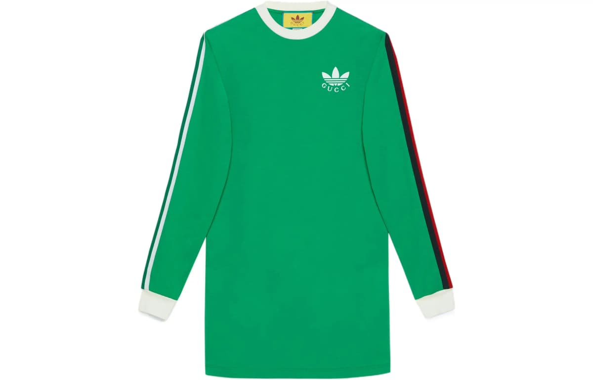 Adidas X GUCCI Qadın Donu Yaşıl