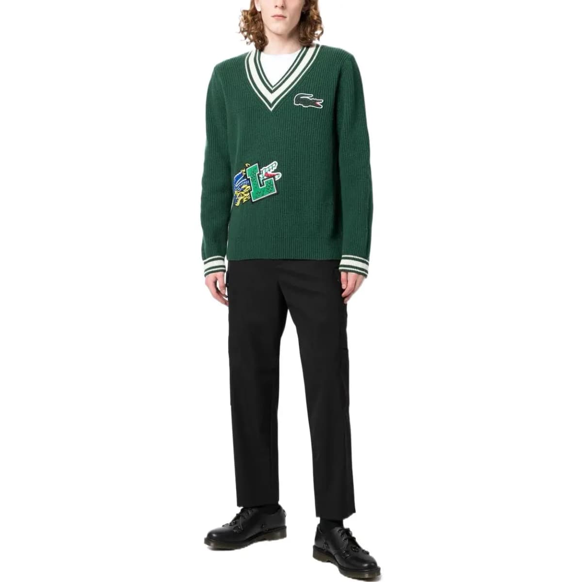 LACOSTE Sweaters Men Green 2