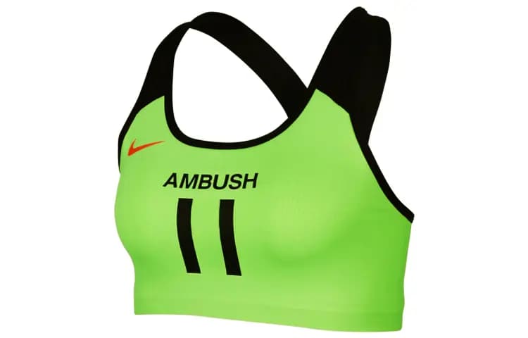 Nike X Ambush Qadın İdman Büstqalteri Lime/Qara