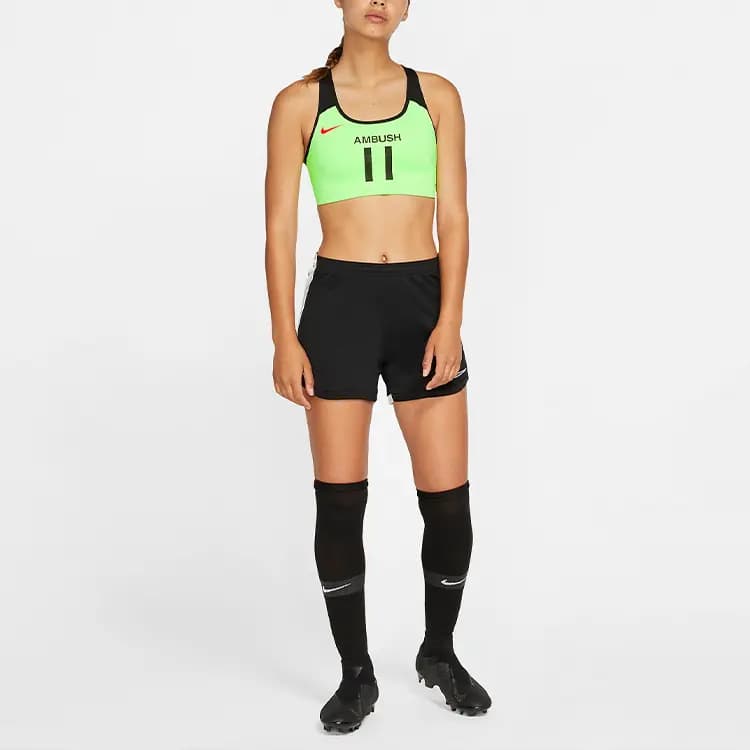 Nike X Ambush Qadın İdman Büstqalteri Lime/Qara 3