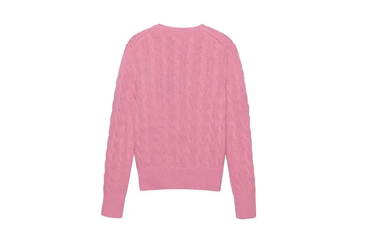Polo Ralph Lauren SS23 Qadın Sviteri Çəhrayı 2