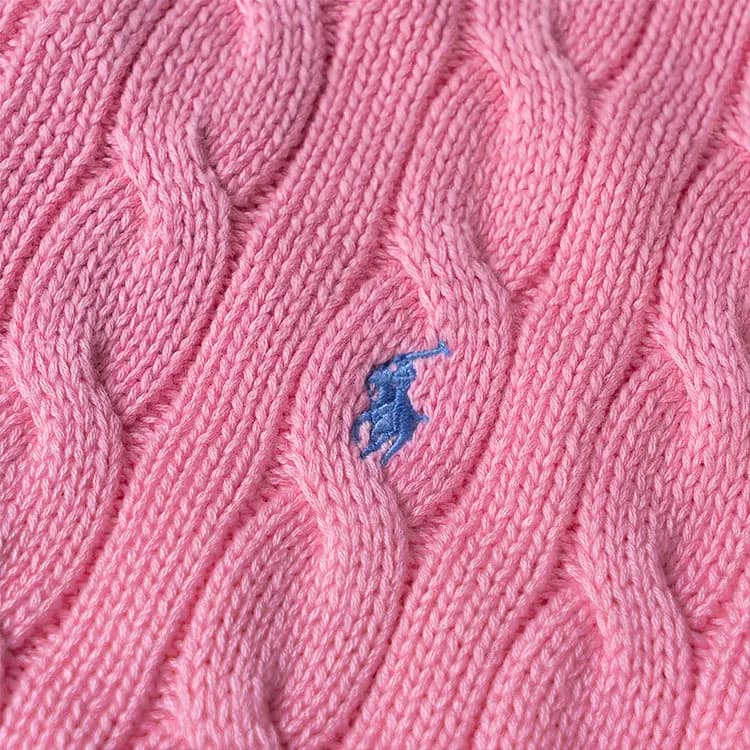 Polo Ralph Lauren SS23 Qadın Sviteri Çəhrayı 3