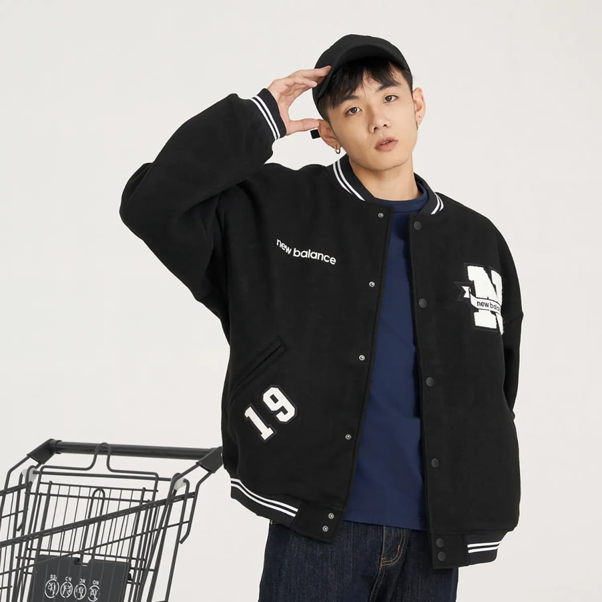 New Balance Baseball Jacket Unisex Qara 5