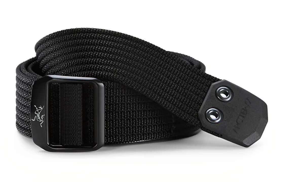 Arcteryx Neylon Kəmər Kişi Qara 38MM
