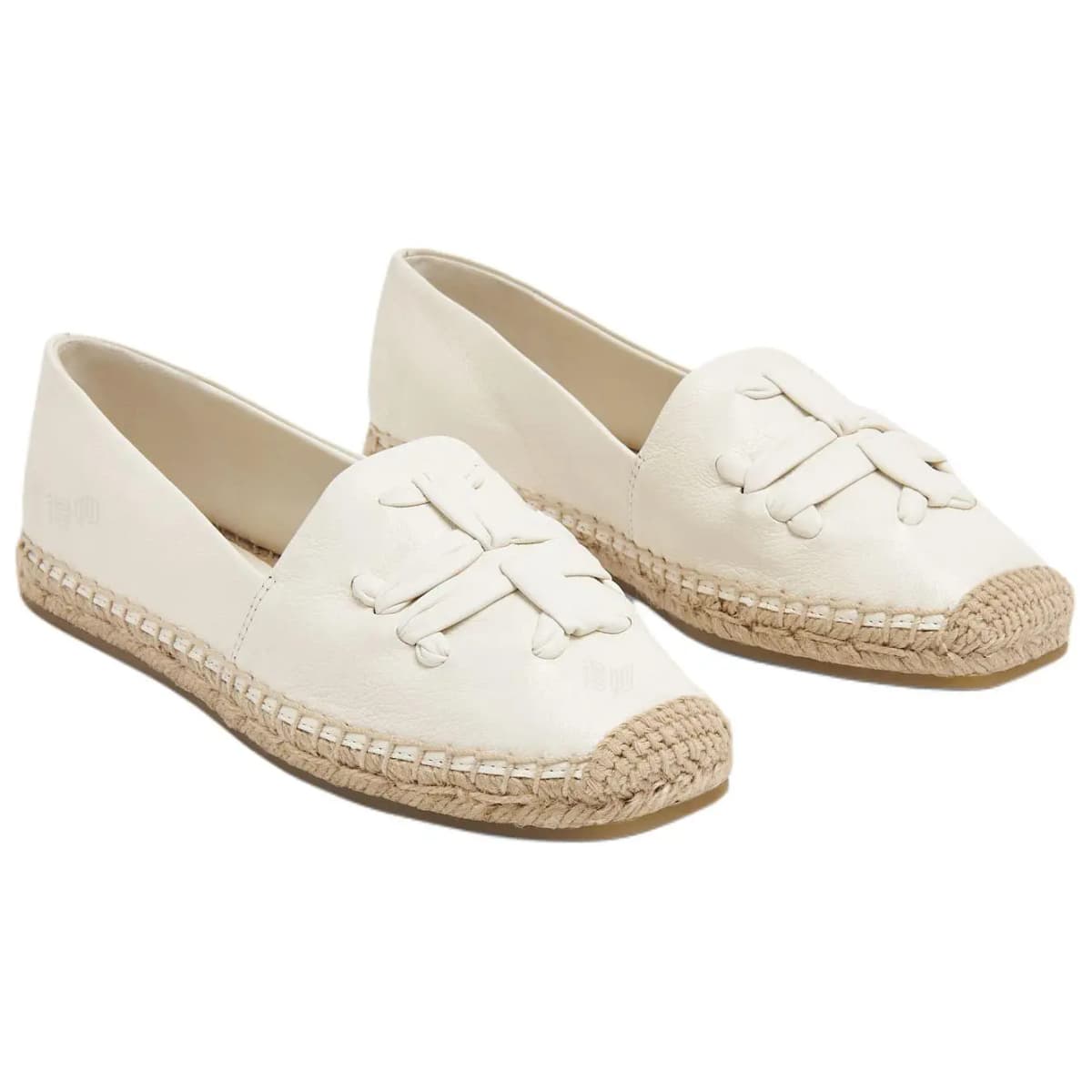 TORY BURCH Comfortable Versatile Slip-On Low-Top Flats Women's White 3