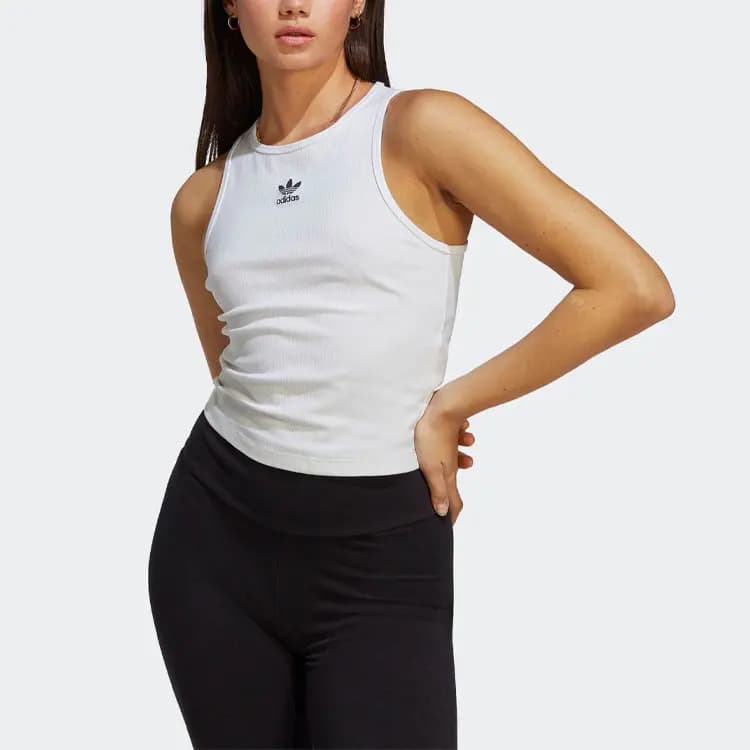 adidas Originals Trefoil Mayka Qadın Ağ 2