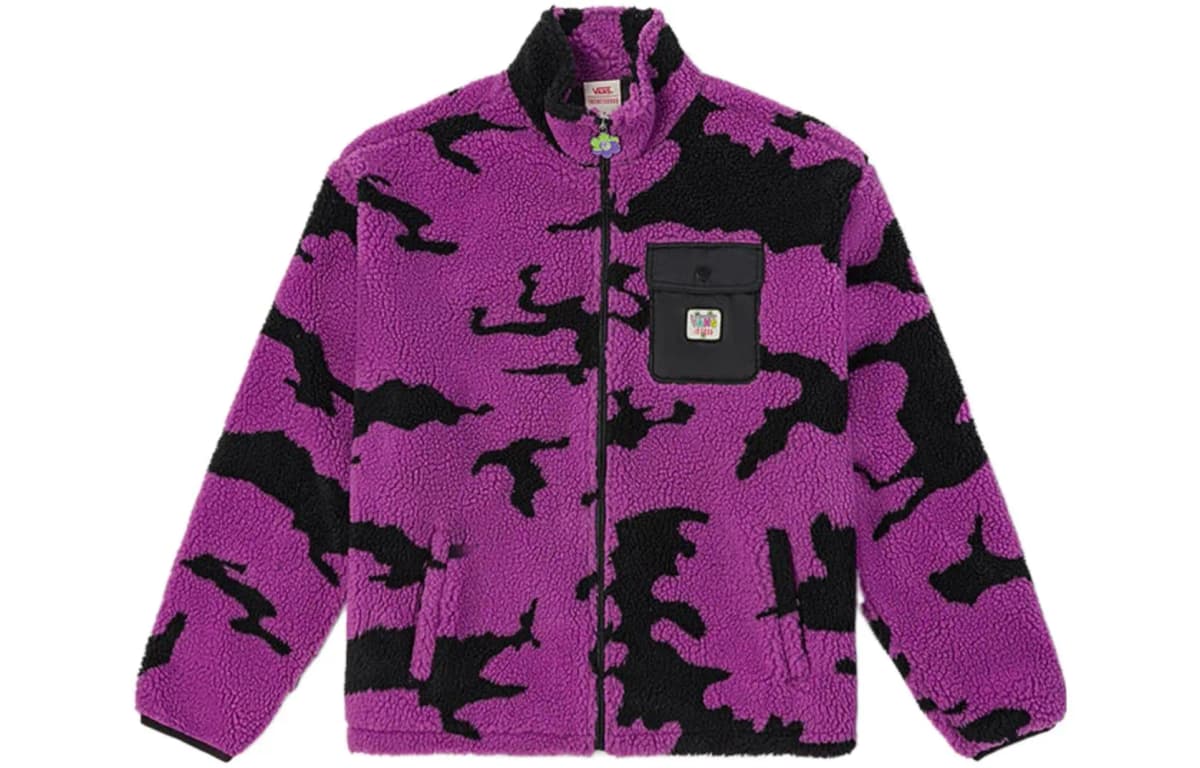 Vans IRENEISGOOD Collaboration Velvet-feel Coat Women's Multicolor