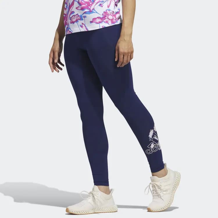 Adidas Knitted Sweatpants Women's Dark Blue 2