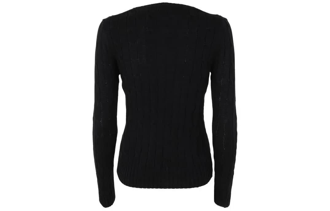 Polo Ralph Lauren SS23 Qadın Sviteri Qara 2