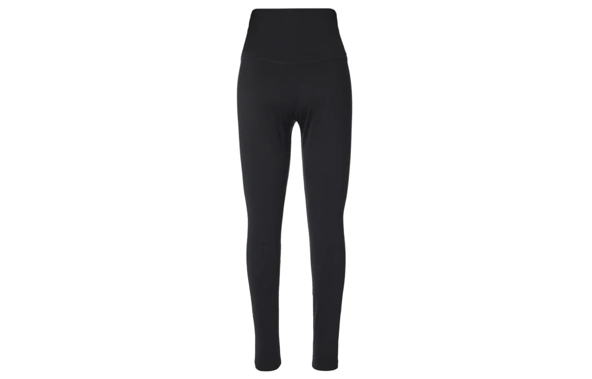 Nike One Solid Logo High-Waist Slim Fit Leggings Women's Black 3