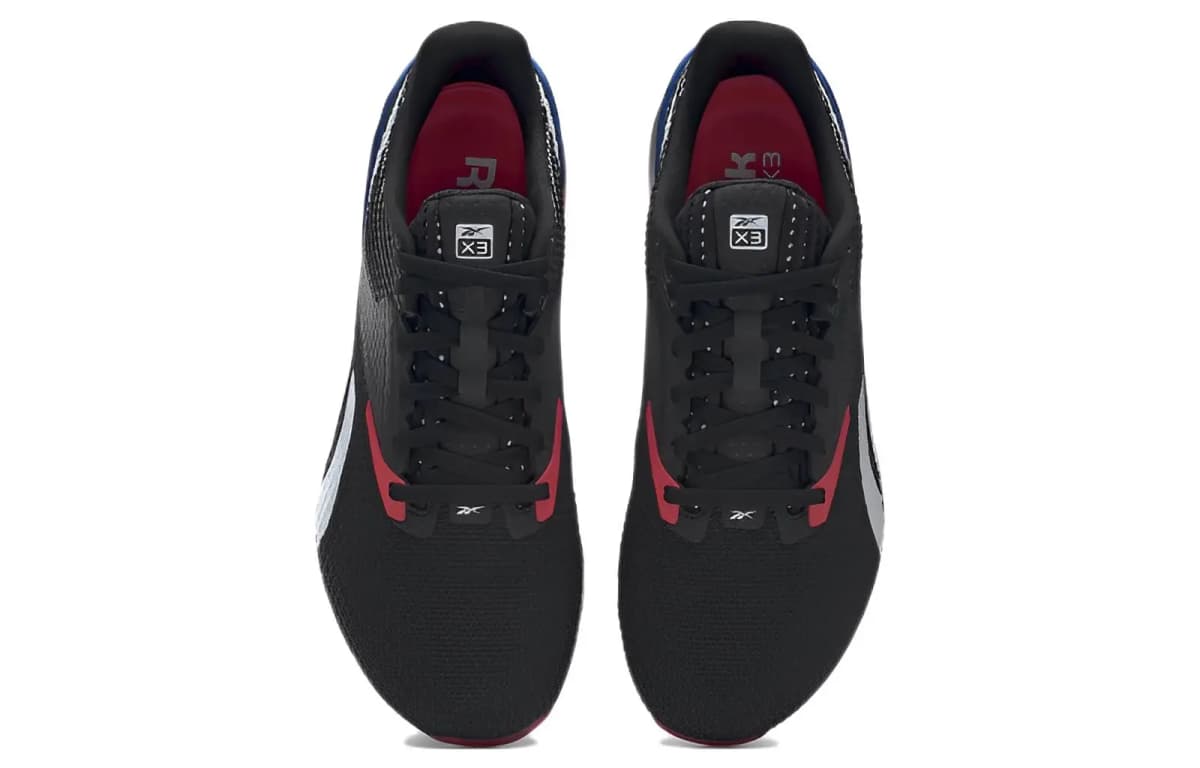 Reebok Nano X3 Black Blue Red 4