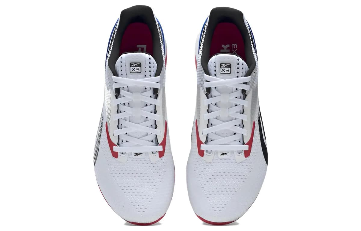 Reebok Nano X3 Ağ/Göy/Qırmızı 4