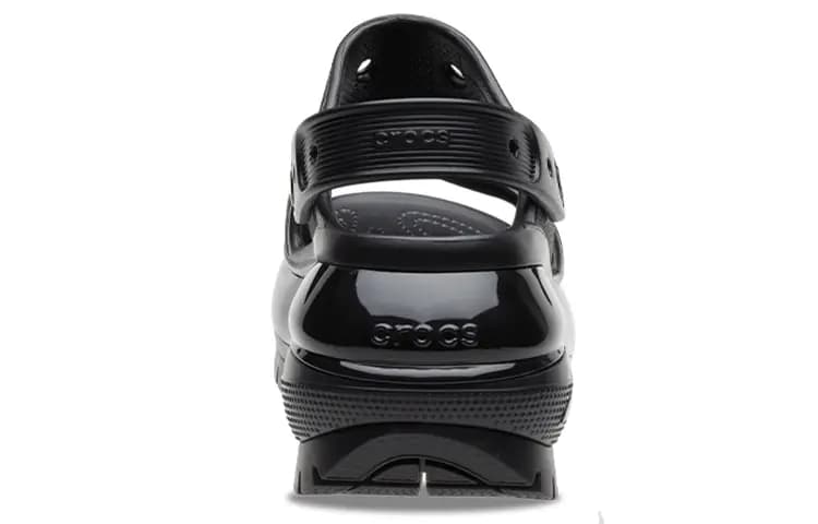 Crocs Mega Crush Qadın Səndəli Qara 5