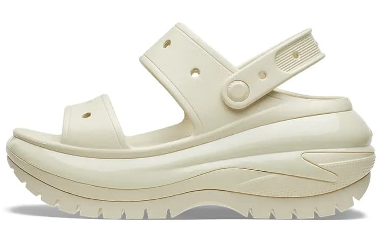 Crocs Mega Crush Sandal Bone Qadın