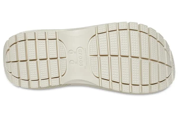 Crocs Mega Crush Sandal Bone Qadın 6