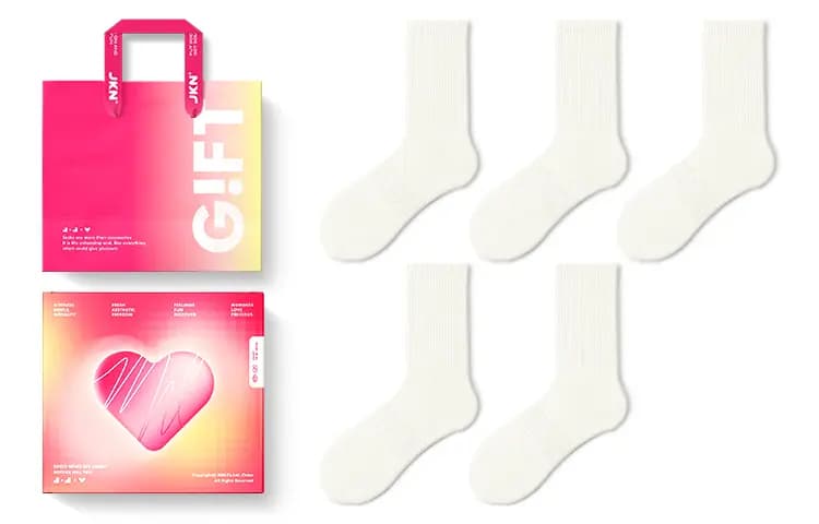 JKN İdman Basketbol Corabı Unisex 5-li Dəst 9