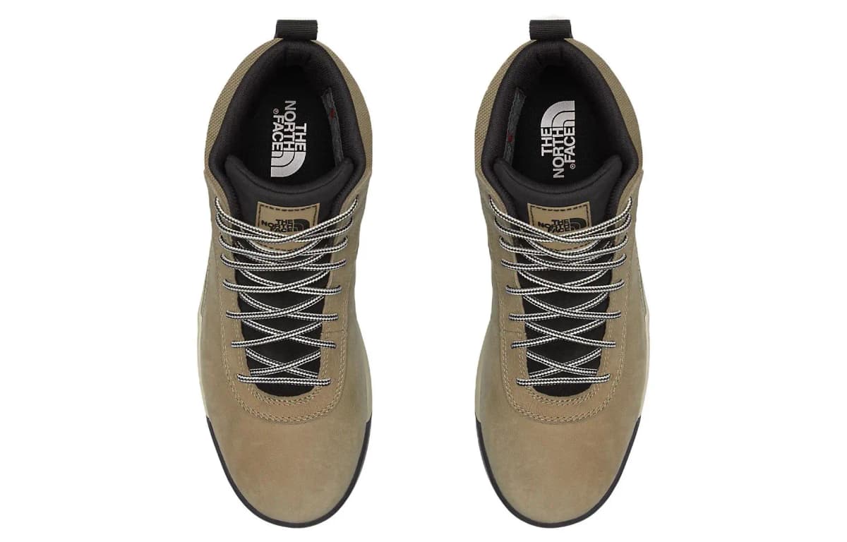 THE NORTH FACE Larimer Mid Waterproof Boots 'Kelp Tan Tnf Black' 2