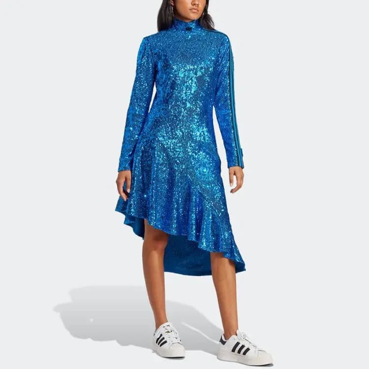 adidas Originals Trefoil Qadın Donu Göy 2