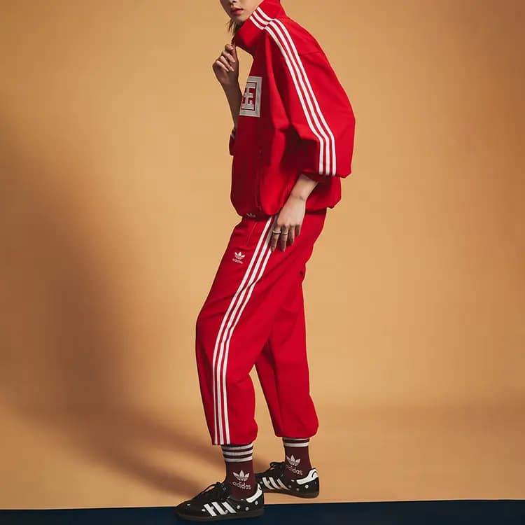 Adidas Originals Adidas Originals Tracksuit Knitted Sweatpants Unisex Light Scarlet 6