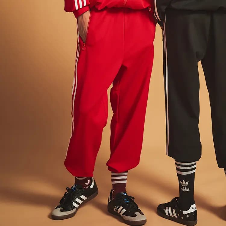 Adidas Originals Adidas Originals Tracksuit Knitted Sweatpants Unisex Light Scarlet 7